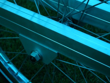 Detail: Radaufhängung